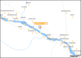 map of Tagabati