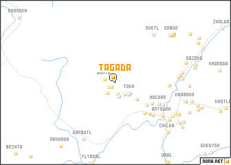 map of Tagada