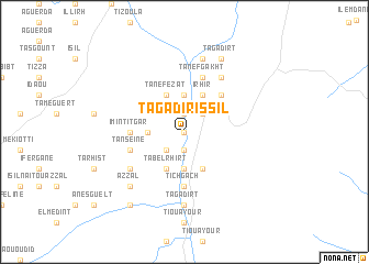 map of Tagadir Issil