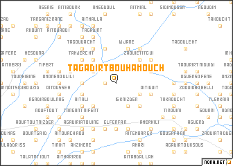 map of Tagadirt Bou Hamouch