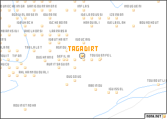 map of Tagadirt