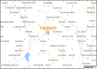 map of Tagadirt