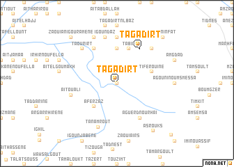 map of Tagadirt