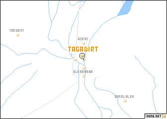 map of Tagadirt