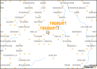 map of Tagadirt