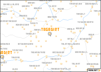 map of Tagadirt