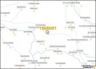 map of Tagadirt