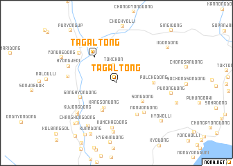 map of Tagal-tong