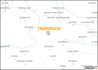 map of Tagamasichi