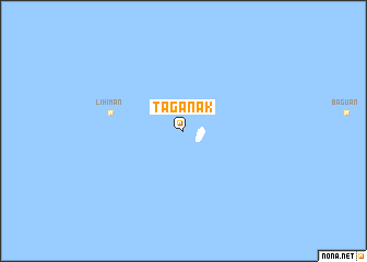 map of Taganak