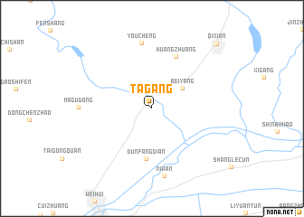 map of Tagang