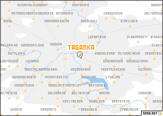 map of Taganka