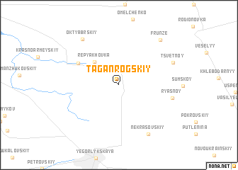 map of Taganrogskiy