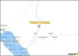 map of Tagantassou