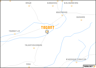 map of Tagant