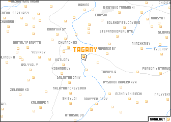 map of Tagany