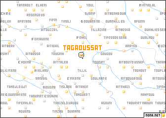 map of Tagaoussat