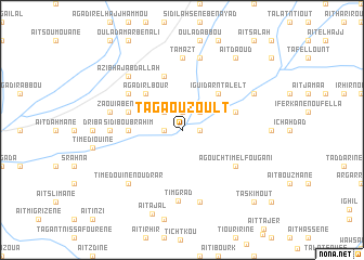 map of Tagaouzoult