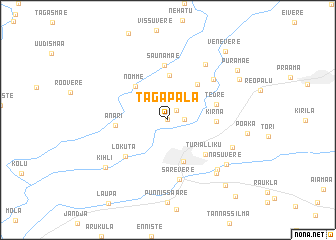map of Taga-Pala