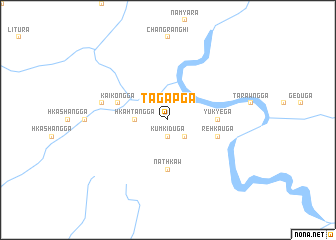 map of Tagap Ga