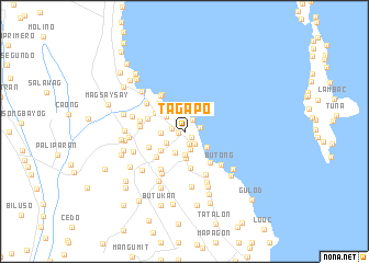 map of Tagapo