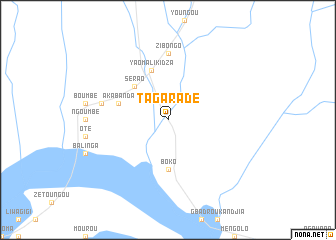 map of Tagaradé