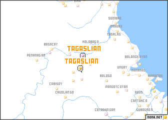 map of Tagaslian