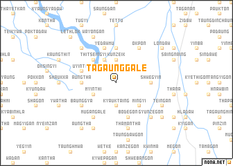 map of Tagaunggale