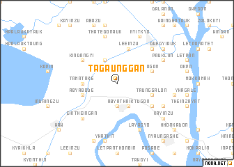 map of Tagaunggan