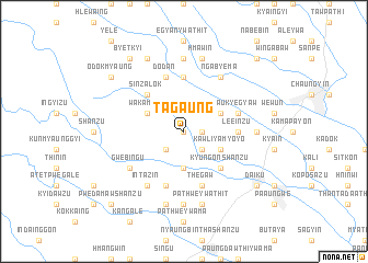 map of Tagaung