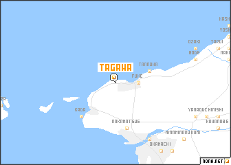 map of Tagawa