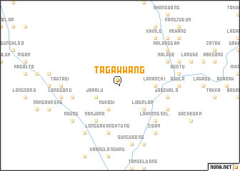 map of Tagawwang