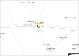 map of Tagay