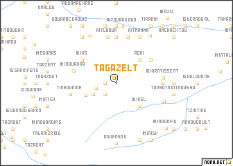 map of Tagazelt