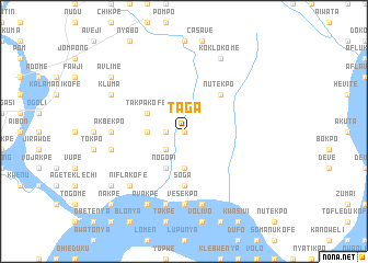 map of Taga