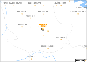 map of Taga