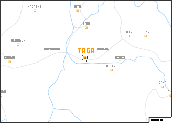 map of Taga