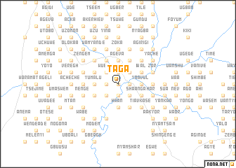 map of Taga