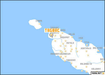 map of Tagbac