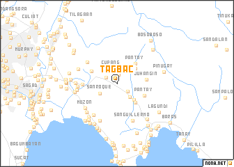 map of Tagbac