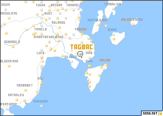 map of Tagbac