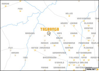 map of Tagbanga