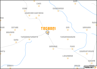 map of Tagbari