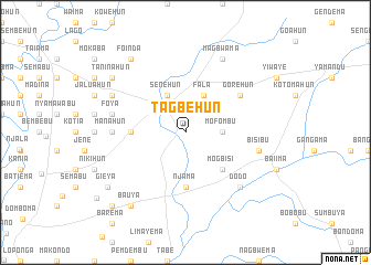 map of Tagbehun