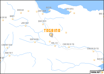 map of Tagbina