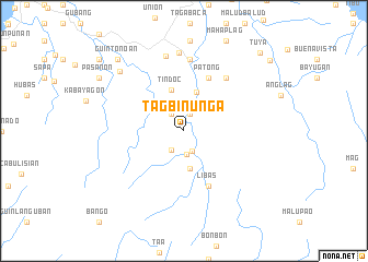 map of Tagbinunga