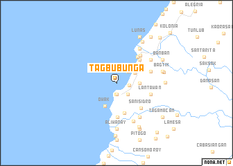 map of Tagbubunga