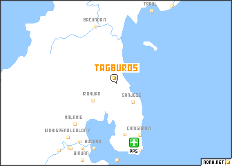 map of Tagburos