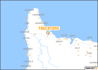 map of Tagcatong