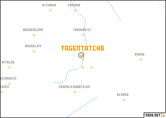 map of Tagentatcha